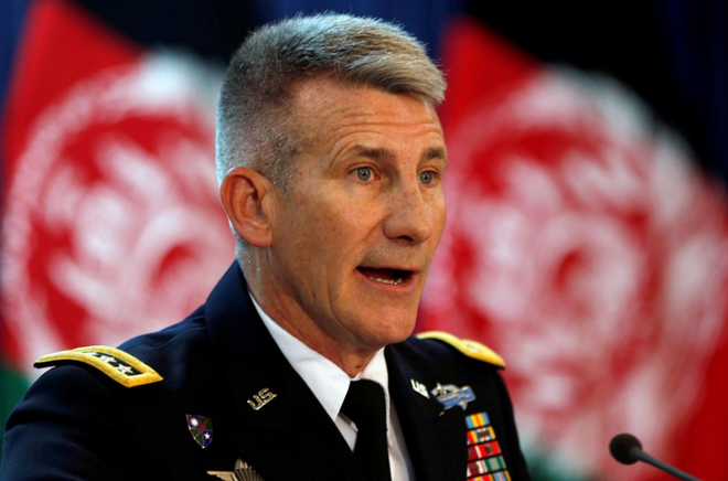 Tướng Mỹ khẳng định sẽ đánh bại phiến quân IS tại Afghanistan ảnh 1