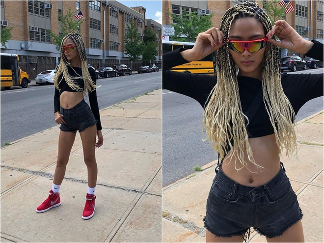 Được hàng loạt sao nữ lăngxê, crop-top thống trị xu hướng đầu Thu ảnh 6