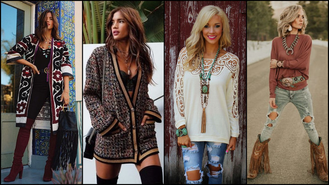 Boho-chic - vẻ đẹp miền tây hoang dã hòa cùng thời trang đương đại ảnh 7