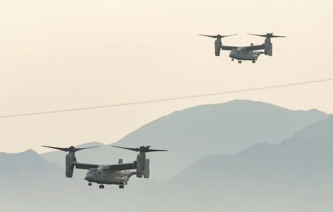 Rơi máy bay quân sự v-22 Osprey, 3 lính thủy đánh bộ Mỹ thiệt mạng ảnh 1