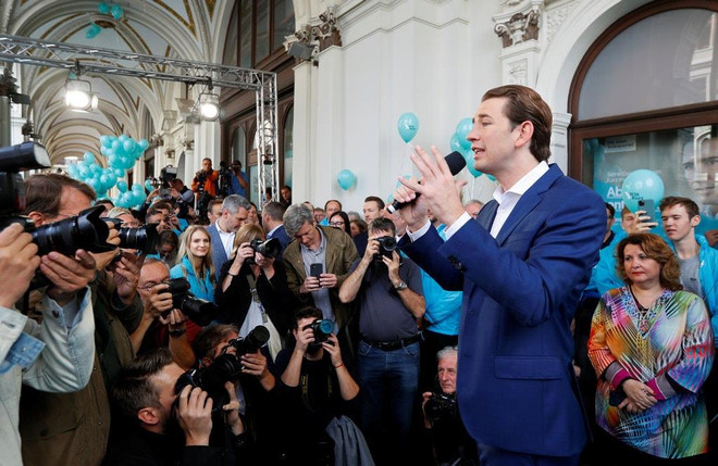 Bầu cử Quốc hội Áo: Đảng của cựu Thủ tướng Kurz dẫn đầu thăm dò ảnh 1