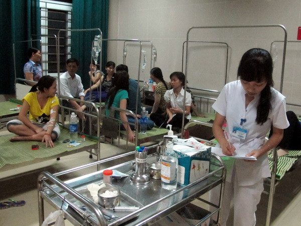 Vụ công nhân nhiễm độc ở Thanh Hóa: Do dung môi hữu cơ ảnh 1