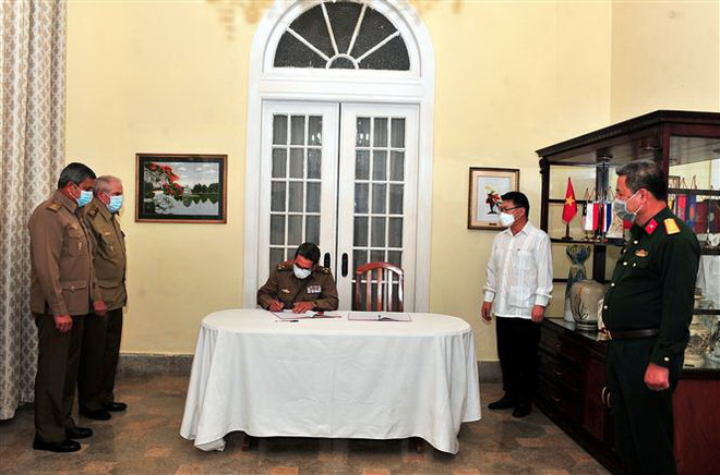 Tổ chức lễ viếng nguyên Tổng Bí thư Lê Khả Phiêu tại Cuba ảnh 2