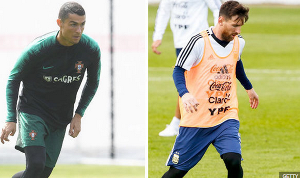 Cristiano Ronaldo và Lionel Messi mơ... ghi bàn tại World Cup 2018 ảnh 1