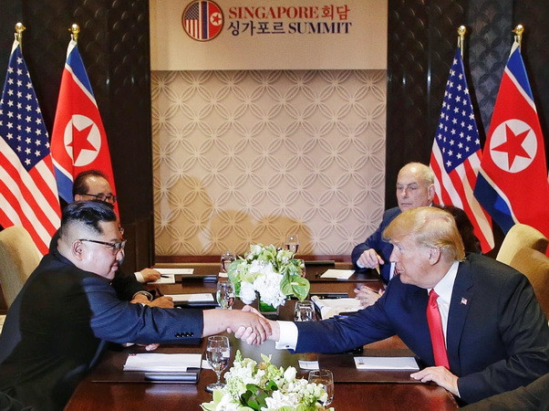 Lãnh đạo Mỹ-Triều Tiên ký kết "một văn kiện rất toàn diện" ảnh 1