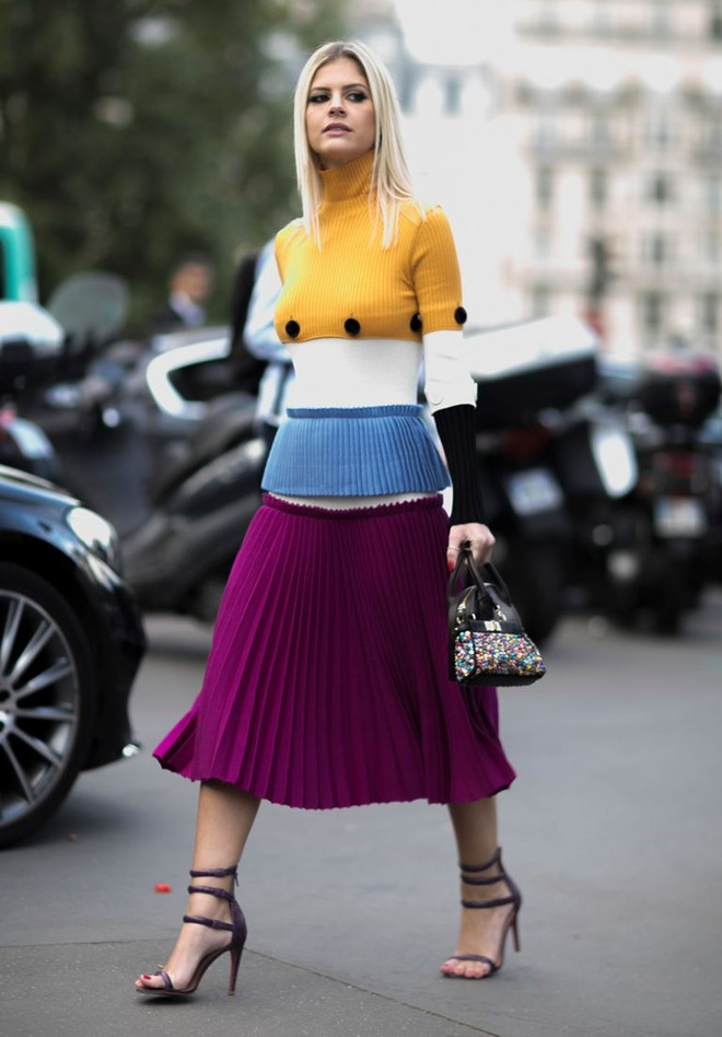 Năm chiêu phối đồ sành điệu với tím vô cực, gam màu “hot” nhất 2018 ảnh 14