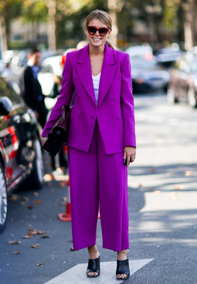 Năm chiêu phối đồ sành điệu với tím vô cực, gam màu “hot” nhất 2018 ảnh 20