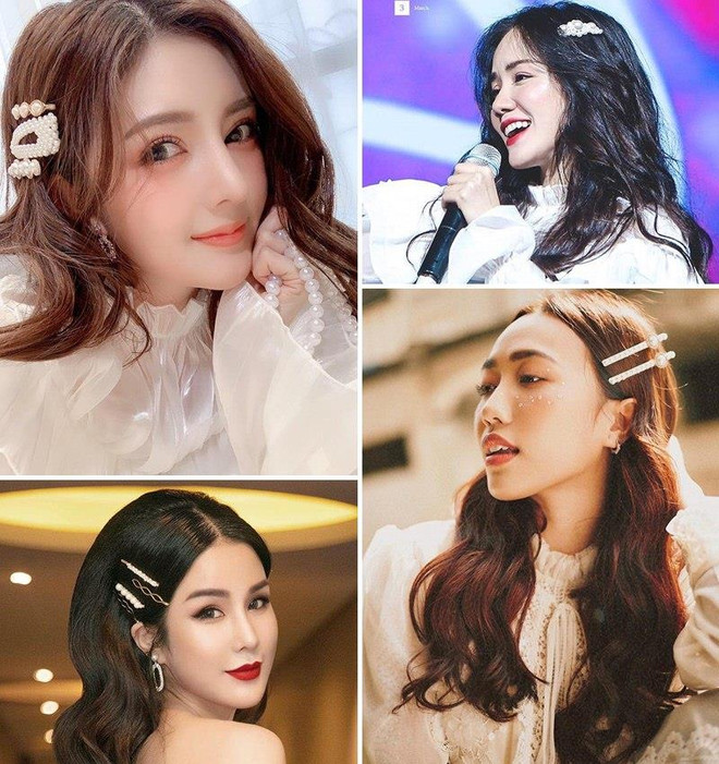 Kẹp tóc ngọc trai - Xu hướng bánh bèo hot nhất mùa Hè ảnh 15