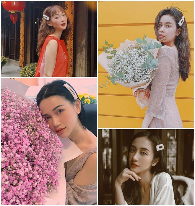 Kẹp tóc ngọc trai - Xu hướng bánh bèo hot nhất mùa Hè ảnh 16