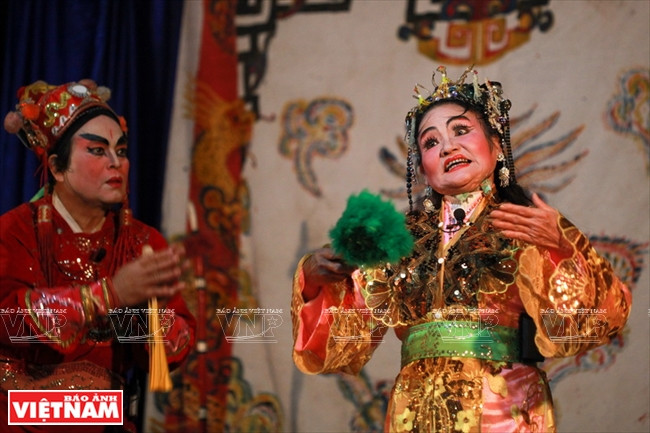 Không chỉ có quan họ, Thổ Hà còn nổi tiếng với nghệ thuật tuồng cổ ảnh 10