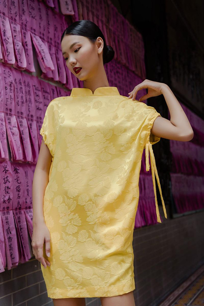 Những thiết kế lụa đậm chất Hà thành cho mùa thu của Hà Linh Thư ảnh 12