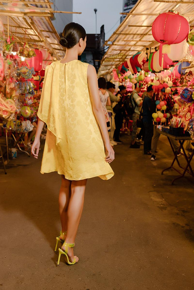 Những thiết kế lụa đậm chất Hà thành cho mùa thu của Hà Linh Thư ảnh 3