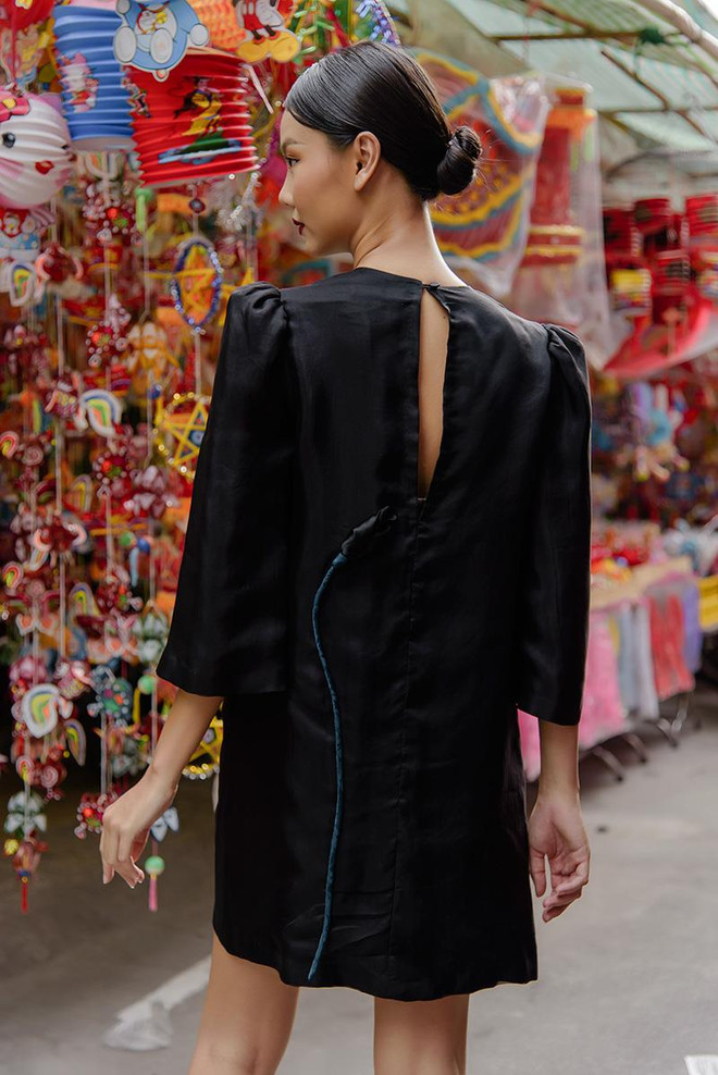 Những thiết kế lụa đậm chất Hà thành cho mùa thu của Hà Linh Thư ảnh 5