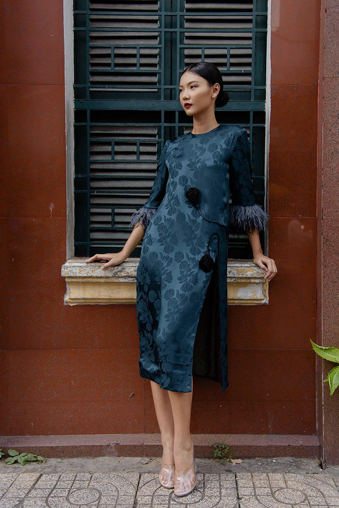 Những thiết kế lụa đậm chất Hà thành cho mùa thu của Hà Linh Thư ảnh 8