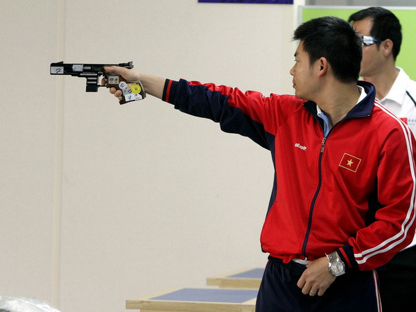 ASIAD 17: Việt Nam có huy chương bạc súng trường hơi di động ảnh 1