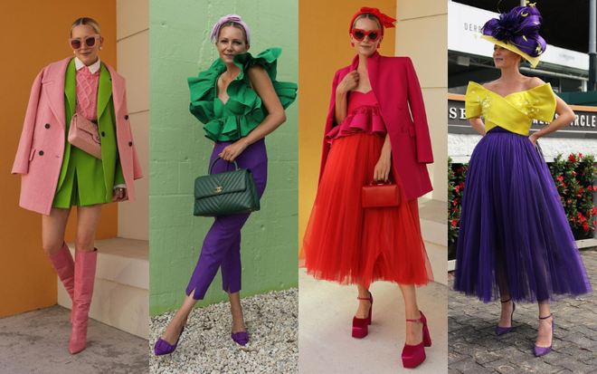 Tuyệt chiêu phối đồ color block nịnh mắt từ 5 fashionista hàng đầu ảnh 6