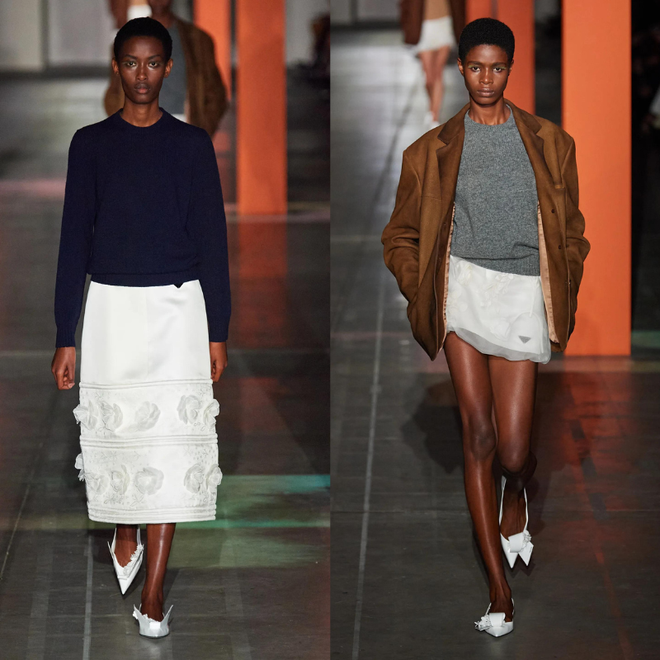 BST Prada Thu Đông: Khơi dậy vẻ đẹp của sự mực thước và tinh giản ảnh 3