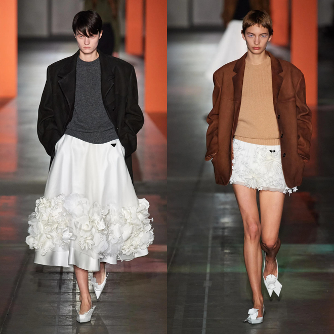 BST Prada Thu Đông: Khơi dậy vẻ đẹp của sự mực thước và tinh giản ảnh 2