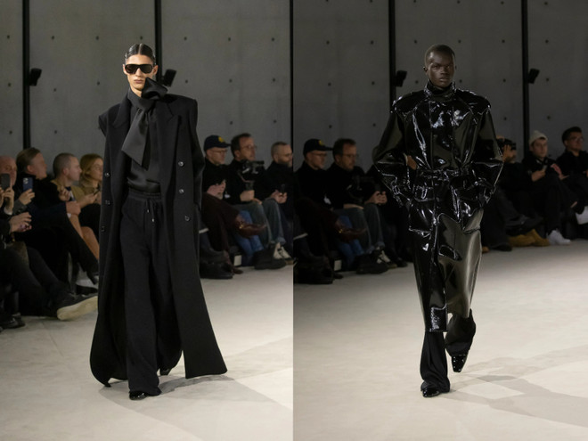 Saint Laurent trở lại tuần thời trang Paris với BST dành cho nam giới ảnh 3