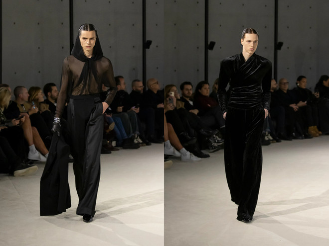 Saint Laurent trở lại tuần thời trang Paris với BST dành cho nam giới ảnh 19