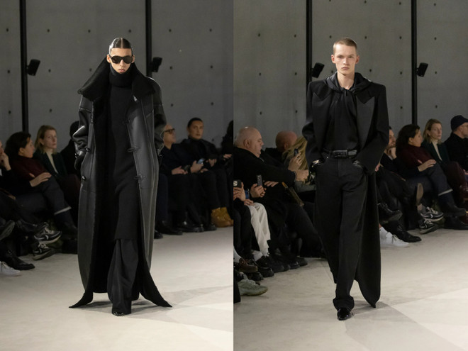 Saint Laurent trở lại tuần thời trang Paris với BST dành cho nam giới ảnh 18