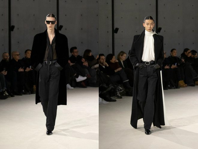 Saint Laurent trở lại tuần thời trang Paris với BST dành cho nam giới ảnh 6