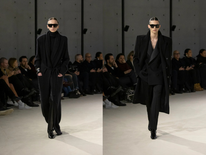 Saint Laurent trở lại tuần thời trang Paris với BST dành cho nam giới ảnh 8
