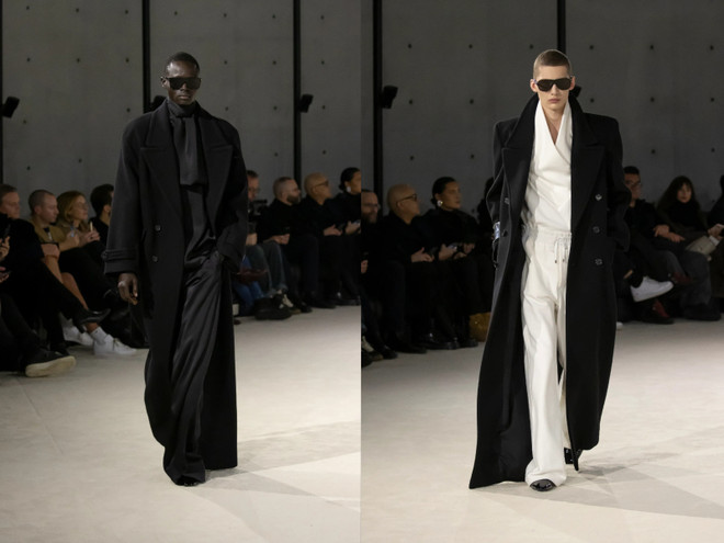 Saint Laurent trở lại tuần thời trang Paris với BST dành cho nam giới ảnh 11