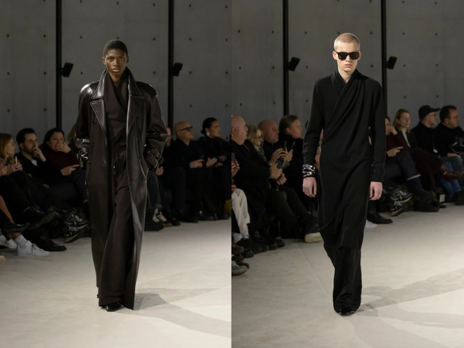 Saint Laurent trở lại tuần thời trang Paris với BST dành cho nam giới ảnh 10