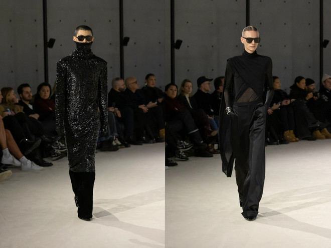 Saint Laurent trở lại tuần thời trang Paris với BST dành cho nam giới ảnh 21