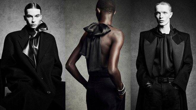 Saint Laurent trở lại tuần thời trang Paris với BST dành cho nam giới ảnh 1