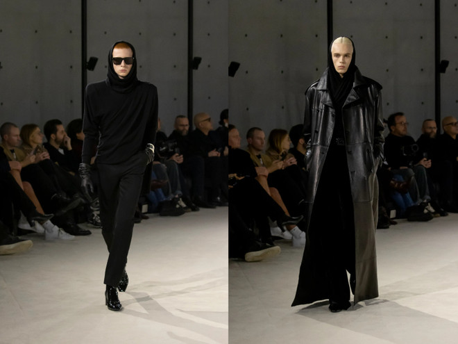 Saint Laurent trở lại tuần thời trang Paris với BST dành cho nam giới ảnh 9