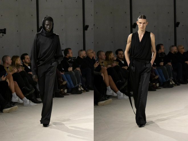 Saint Laurent trở lại tuần thời trang Paris với BST dành cho nam giới ảnh 20