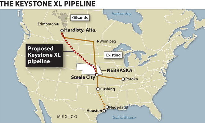 Tổng thống Mỹ bác dự án xây dựng đường ống Keystone XL ảnh 1