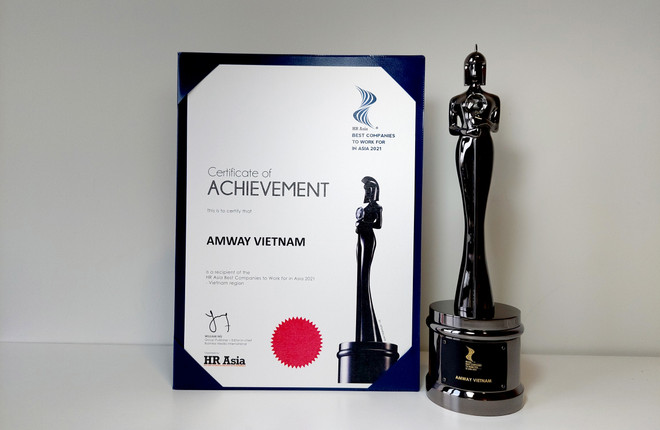 Amway Việt Nam là "nơi làm việc tốt nhất châu Á 2021" ảnh 1