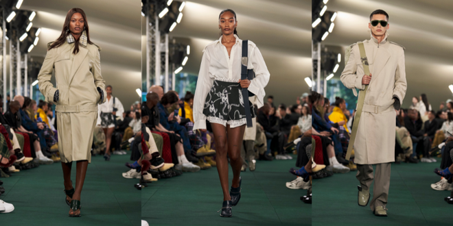 Burberry Xuân Hè 2024: Cuộc phiêu du theo cảm thức nhẹ nhàng, gợi cảm ảnh 4