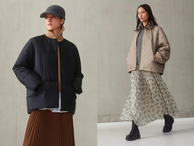 Ba bí quyết phối đồ layer áo khoác chần bông mùa Thu Đông 2023 ảnh 7