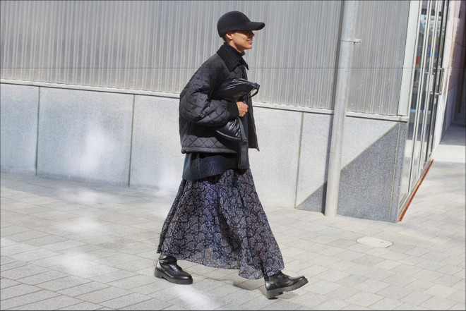 Ba bí quyết phối đồ layer áo khoác chần bông mùa Thu Đông 2023 ảnh 6