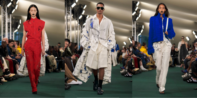 Burberry Xuân Hè 2024: Cuộc phiêu du theo cảm thức nhẹ nhàng, gợi cảm ảnh 9