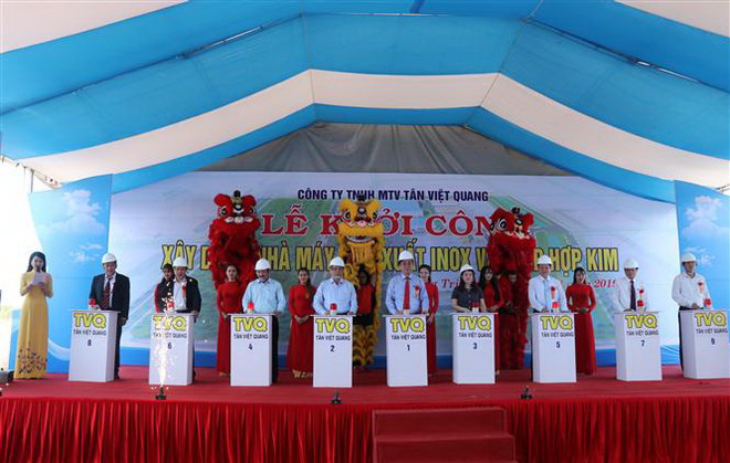 Gần 1.600 tỷ đồng xây dựng Nhà máy sản xuất inox, thép hợp kim ảnh 1