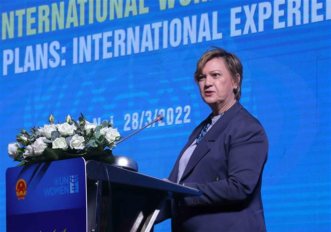 Củng cố cơ chế thực hiện chương trình về phụ nữ, hòa bình và an ninh ảnh 2