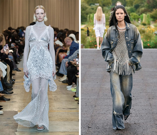 Burberry - Givenchy. Cobweb Work: Xu hướng thời trang thủ công được yêu thích nhất mùa Hè ảnh 1