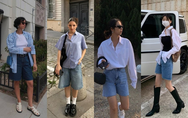 Tỏa sáng ngày cuối Hè với 5 công thức mix&match quần jorts cực chất ảnh 3