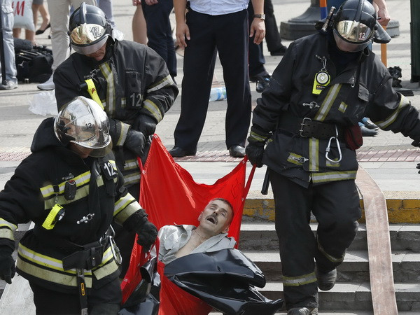 Bắt 2 công nhân liên quan vụ tai nạn tàu điện ngầm ở Moskva ảnh 1