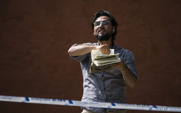 Người dân Iraq biểu tình gần sứ quán Thụy Điển sau vụ đốt kinh Koran ảnh 1