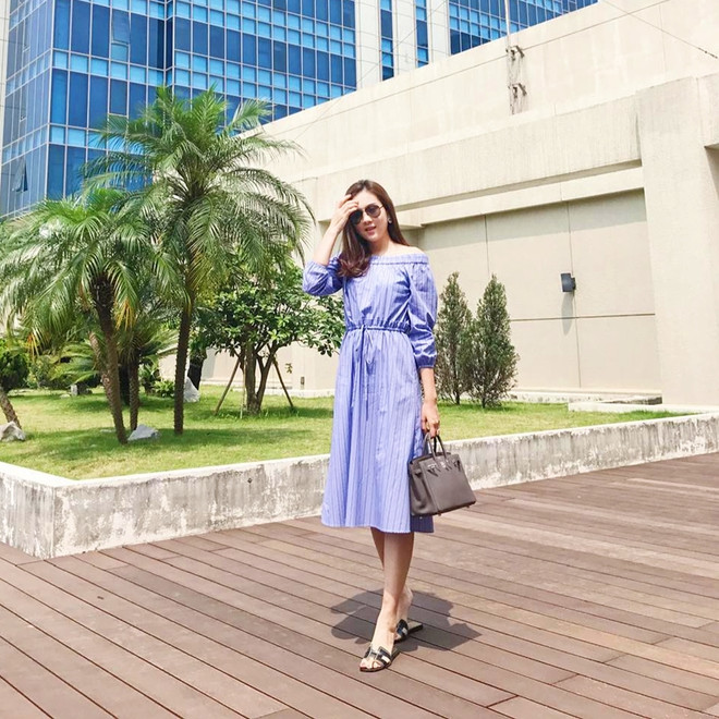 Mỹ nhân Việt “ướp lạnh” mùa Hè với sắc xanh tươi mát ảnh 5