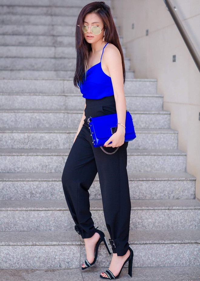 Mỹ nhân Việt “ướp lạnh” mùa Hè với sắc xanh tươi mát ảnh 2