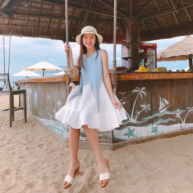 Mỹ nhân Việt “ướp lạnh” mùa Hè với sắc xanh tươi mát ảnh 7