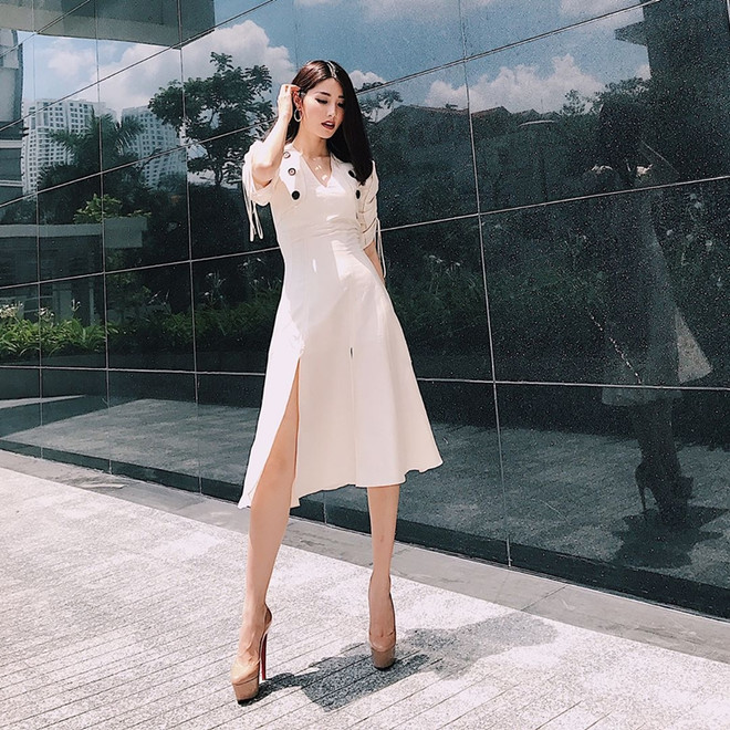 Mỹ nhân Việt “ướp lạnh” mùa Hè với sắc xanh tươi mát ảnh 10