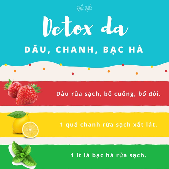 Bốn thức uống detox giúp làn da vẫn tươi trong những ngày nắng nóng ảnh 2